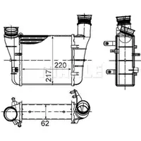 MAHLE CI 426 000S Ladeluftkühler