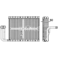 MAHLE AE 104 000P Verdampfer für BMW