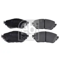 FEBI BILSTEIN 170291 Bremsbelagsatz für TOYOTA