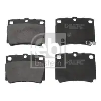 FEBI BILSTEIN 170625 Bremsbelagsatz für MITSUBISHI