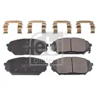 FEBI BILSTEIN 170627 Bremsbelagsatz für HYUNDAI
