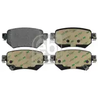 FEBI BILSTEIN 170664 Bremsbelagsatz für MAZDA