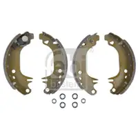 FEBI BILSTEIN 170881 Bremsbackensatz für PEUGEOT