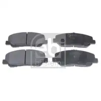 FEBI BILSTEIN 170888 Bremsbelagsatz für TOYOTA