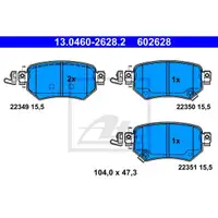 ATE 13.0460-2628.2 Belagsatz