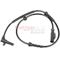 Sensor Raddrehzahl Metzger 09001359 Greenparts für Fiat Vorderachse