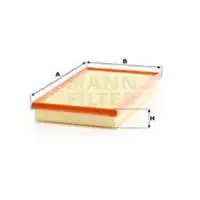 MANN-FILTER C 43 002 Luftfilter für MERCEDES-BENZ