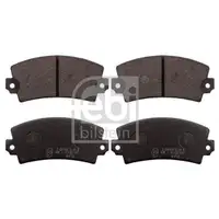 FEBI BILSTEIN 116258 Bremsbelagsatz