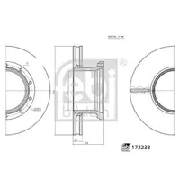 FEBI BILSTEIN 173423 Steuerkette für LANCIA, JEEP, MASERATI