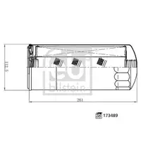 FEBI BILSTEIN 173489 Ölfilter