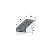 Filter Innenraumluft Mann-filter CUK 26 025-2 für Peugeot