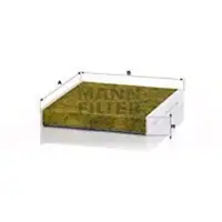 Filter Innenraumluft Mann-filter FP 22 032 Freciousplus für Mazda für Toyota