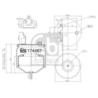 FEBI BILSTEIN 174467 Luftfederbalg