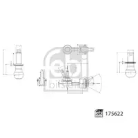 FEBI BILSTEIN 175622 Verbindungsstange für TESLA