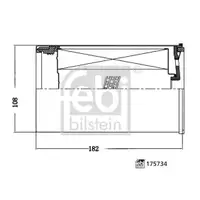 FEBI BILSTEIN 175734 Kraftstofffilter