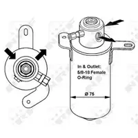Trockner Klimaanlage Nrf 33039 Easy Fit für Mercedes Benz für Mercedes Benz