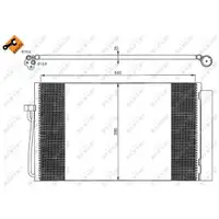 Kondensator Klimaanlage Nrf 35538 Easy Fit für Bmw