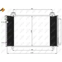 Kondensator Klimaanlage Nrf 35592 Easy Fit für Toyota
