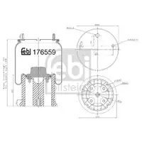FEBI BILSTEIN 176559 Luftfederbalg