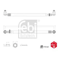 FEBI BILSTEIN 175161 Spurstange