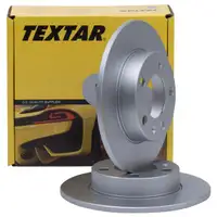 TEXTAR 92082503 Bremsscheiben 2 Stück SKODA