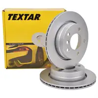 TEXTAR 92072403 Bremsscheiben 2 Stück BMW