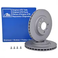 ATE 24.0122-0289.1 Bremsscheiben 2 Stück vorne DACIA