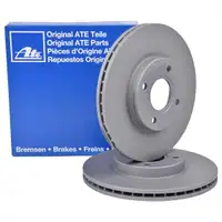 ATE 24.0123-0122.1 Bremsscheiben 2 Stück FORD