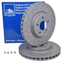 ATE 24.0130-0238.1 Bremsscheiben 2 Stück MERCEDES-BENZ