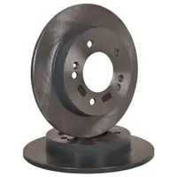 BLUE PRINT ADG043156 Bremsscheiben 2 Stück hinten für KIA
