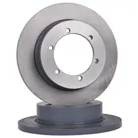 BLUE PRINT ADN143135 Bremsscheiben 2 Stück hinten NISSAN