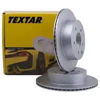 TEXTAR 92144003 Bremsscheiben 2 Stück hinten NISSAN