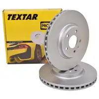 TEXTAR 92160005 Bremsscheiben 2 Stück vorne AUDI