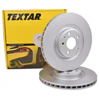 TEXTAR 92160205 Bremsscheiben 2 Stück vorne AUDI