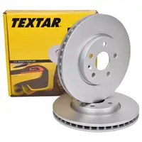 TEXTAR 92187005 Bremsscheiben 2 Stück vorne OPEL