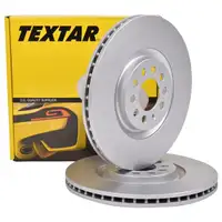 TEXTAR 92098505 Bremsscheiben 2 Stück vorne VW
