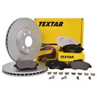 Textar Bremsenset Bremsscheiben 260 mm belüftet Bremsbeläge vorn Corsa C
