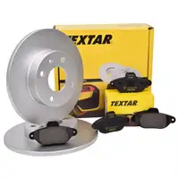 Textar Bremsenset Bremsscheiben 240 mm voll Bremsbeläge vorn Panda II