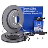ATE Bremsenset Scheiben 298 mm Bremsbeläge Warnkontakt hinten 5er Touring E39