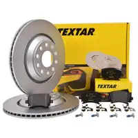 Original Textar Bremsenset Bremsscheiben 310 mm belüftet Bremsbeläge hinten Golf