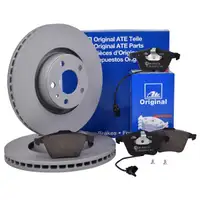ATE Bremsenset Bremsscheiben 321 mm Bremsbeläge Warnkontakt vorn A6 4F