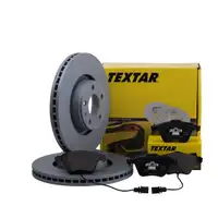 Textar Bremsenset Bremsscheiben Ø321 Bremsbeläge mit WK vorn Audi A6 A8
