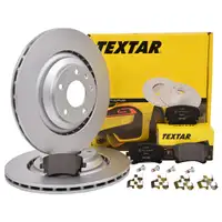 Textar Bremsenset Bremsscheiben 330 mm belüftet Bremsbeläge hinten A6 4F