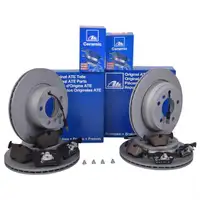 Original ATE Set Scheiben Ø300 vorn Ø300 hinten belüftet Beläge Ceramic WK BMW 3