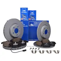 ATE Set Scheiben Ø314 vorn Ø300 hinten Bremsbeläge Ceramic Audi A4 A5