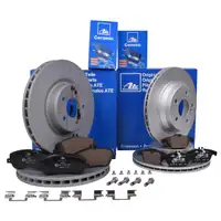 ATE Set Scheiben Ø330 vorn Ø300 hinten Beläge Ceramic WK Mercedes GLK-Klasse
