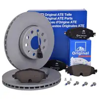 ATE Bremsenset Bremsscheiben Ø288 belüftet Bremsbeläge vorn VW Golf VII Audi A3