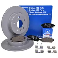ATE Bremsenset Bremsscheiben Ø268 voll Bremsbeläge hinten Chevrolet Cruze Opel