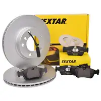 Original Textar Bremsenset Bremsscheiben Ø286 belüftet Bremsbeläge WK vorn BMW 3