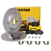 Textar Bremsenset Bremsscheiben Ø300 voll Bremsbeläge hinten Audi A4 A5 Q5